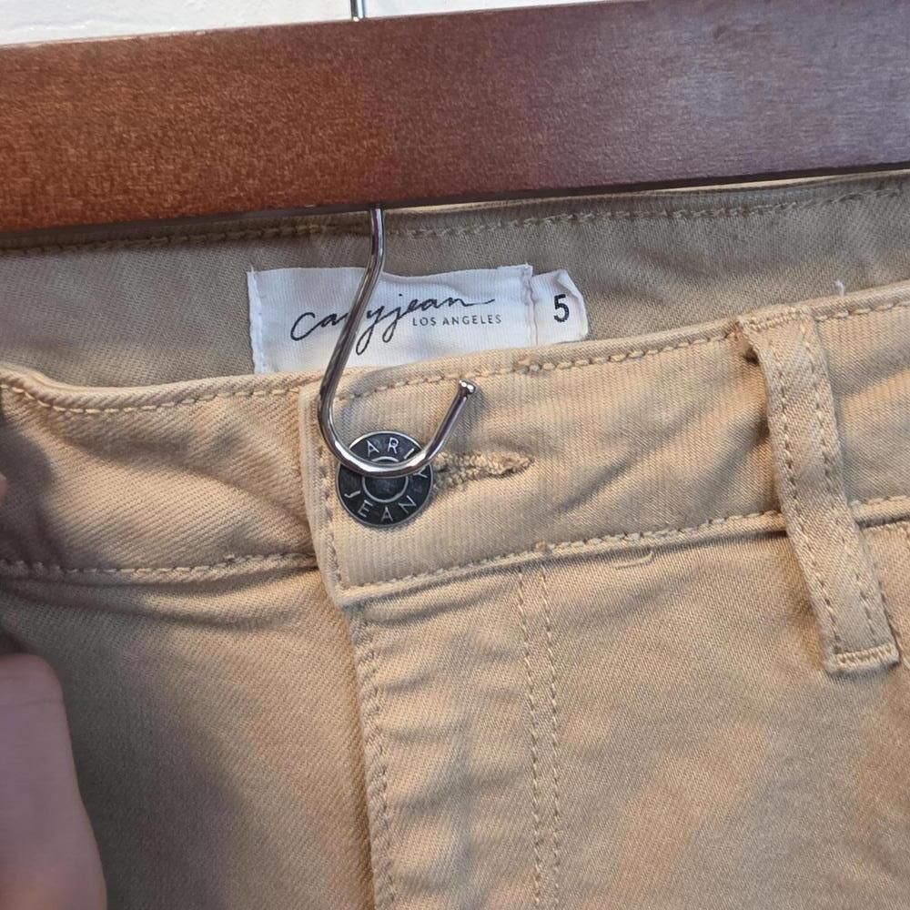 Cary Jean Los Angeles Girl's Tan Wide Leg Pants Size 5 - Picture 2 of 9